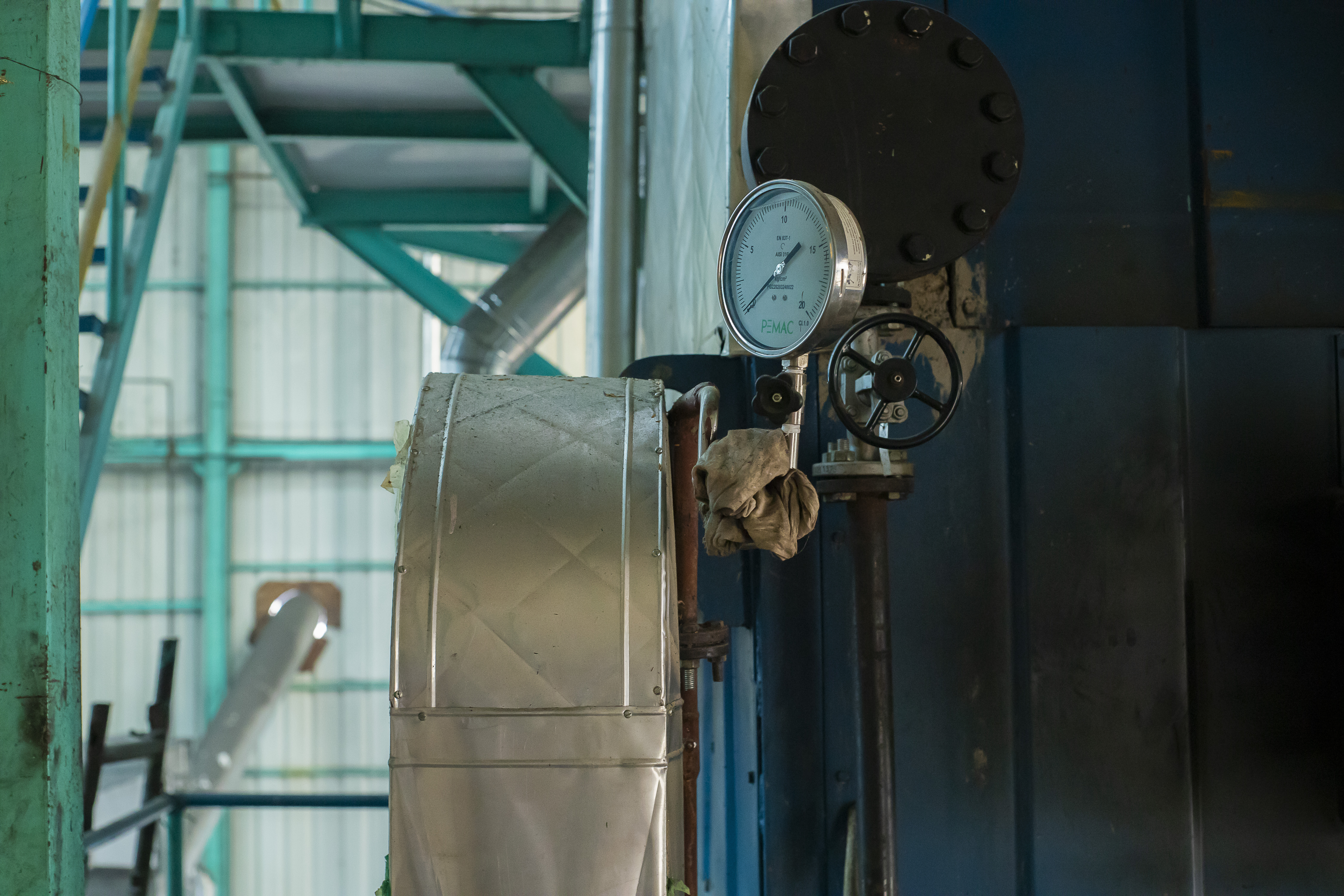 Factory interior